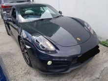 2016 Porsche Cayman Black Edition With Sport Chrono,Sport Steering,Sport Exhaust,Bose System FULL SPEC