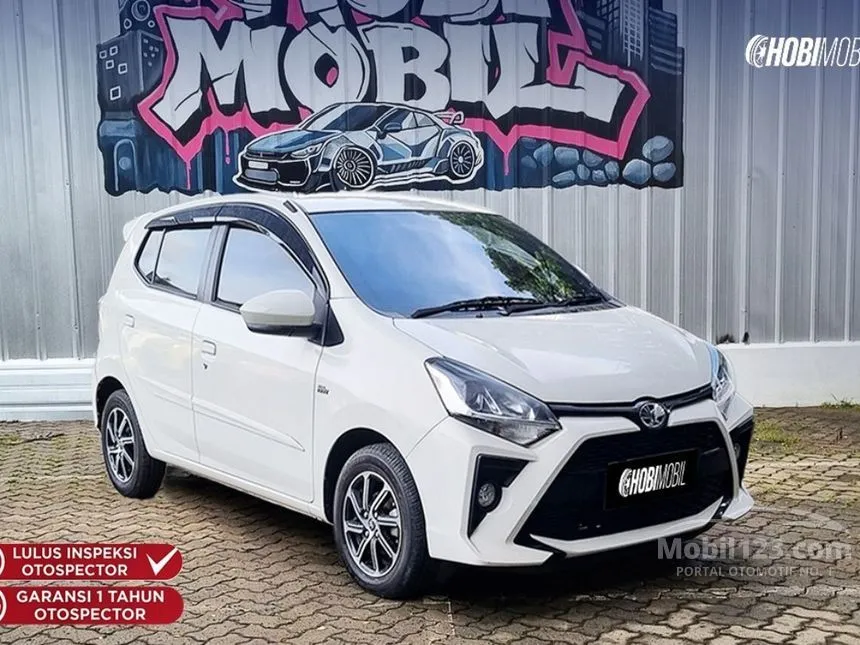 Jual Mobil Toyota Agya 2021 TRD 1.2 di DKI Jakarta Automatic Hatchback Putih Rp 129.500.000