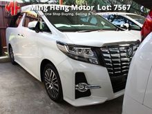 2015 Toyota Alphard 2.5 G S C Package MPV
