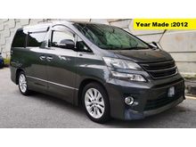 12 Vellfire 2.4 ZP 7Seat Power Boot