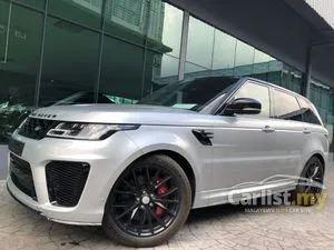 2018 Land Rover Range Rover Sport 5.0 SVR SUV RECON UK SPEC SUNROOF SVR SPORT SUSPENSION SPORT EXHAUST MERIDIAN SOUND SYSTEM TIP TOP CONDITION