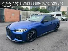 2021 BMW 420i 2.0 M Sport / 4.5A / 18K KM / 360cam / CARBON