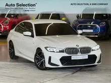 2025 BMW 330i 2.0 M Sport LCI Phase 1 - Genuine Mileage Trade In Acceptable Flat Bottom Steering Wheel Mid Year Promotion Car King