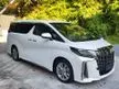 Recon 2021 Toyota Alphard 2.5 TPYE GOLD UNREG - Cars for sale