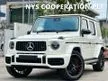 Recon 2020 Mercedes Benz G63 4.0 V8 BiTurbo AMG 4 Matic Unregistered Power Seat Memory Seat AMG 20 Inch Rim With Center Lock AMG Driving Mode Select Butt
