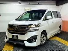 2012 Toyota Vellfire 2.4 Z G Edition MPV/CONVERT 2015 FACELIFT/LOW MILEAGE WITH WARRANTY