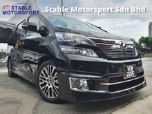 2012 Toyota Vellfire 3.5 V L Edition MPV * REGISTERED 2013 * 1 VVIP OWNER * FULL SPEC * UNDER WARRANTY * NICE CAR NUMBER