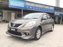 One Lady Owner,IMPUL Bodykit,Leather Seat,GPS,Auto Climate,Well Maintain,Accident Free,FULL SPEC-2013/14 Nissan Almera 1.5(A) VL (PREMIUM NAVI) Sedan