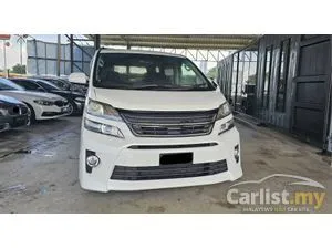 Toyota Vellfire 2.4 Z Platinum Facelift