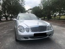 2006 Mercedes-Benz E200K 1.8 Elegance Sedan ONE CAREFUL OWNER 0%GST 87KKM MILEAGE