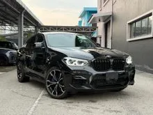 2021 BMW X4M Competition 3.0 SUV, Ready Stock, Harman Kardon Sound, 360 Camera, Ambient Light, Sport Seats, HUD, Sport Tailpipes, Super SUV, M Power