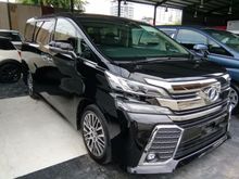 TOYOTA VELLFIRE ZG EDITION 2.5L UNREGISTER 2015 JAPAN SPEC