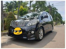 Toyota Alphard 2,4 S TDP 75jt AT 2010 hitam metalik