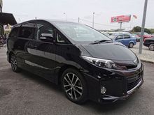 2015 Toyota Estima 2.4 AERAS 8 SEATERS 2POWER DOORS BLACK INTERIOR 18'' ORIGINAL RIM UNREGISTERED