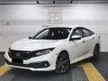 Used 2021 Honda Civic 1.5 TC VTEC Premium Sedan TCP HONDA SENSING STILL UNDER HONDA WARRANTY TILL 2025 FULL SERVICE HONDA PADDLE SHIFT MODULO BODY KIT - Cars for sale