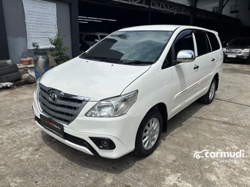 2014 Toyota Kijang Innova E MPV