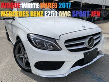 RISQUE WHITE UNREG 2017 MERCEDES BENZ E250 2.0 AMG AVG SPORT JPN