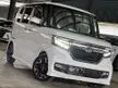 Recon UNREGISTER 2019 HONDA NBOX 660 CUSTOM GL TURBO SEMI LEATHER, PADDLE SHIFT, 2 POWER DOOR, HONDA SENSING, PRE CRASH SYSTEM, APPLE CAR PLAY, LED H/LIGHT