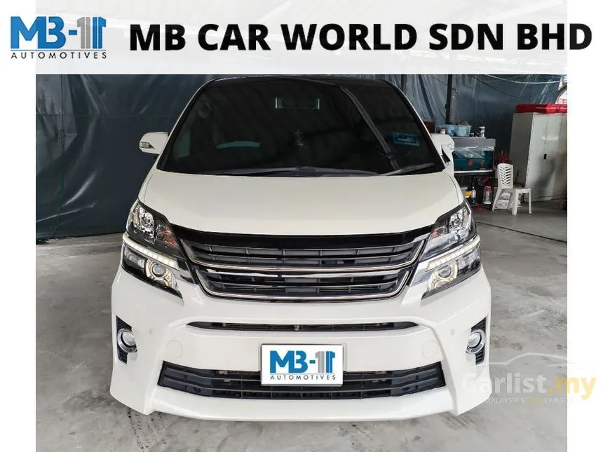 2012 Toyota Vellfire Z Golden Eyes MPV