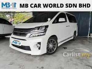 2012 Toyota Vellfire 2.4 Z Golden Eyes MPV