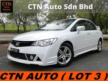 2007 Honda Civic FD 2.0 (A) i-VTEC PADDLE SHIFT HI-SPEC LEATHER SEAT MUGEN RR BODYKIT TRUE YEAR MAKE