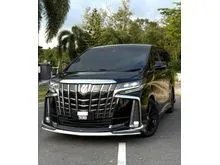 2018 TOYOTA ALPHARD 2.5 G S MODELISTA SKIRTING HARGA OTR XCAMPUR INSURANCE  LUXURY MPV FREE 3 TAHUN WARRANTY
