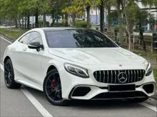 2014/2016 Mercedes-Benz AMG S63 5.5 Coupe (5.5L BiTurbo V8 Engine (577HP, 7Speed Automatic),Pop & Bang,Dynamic Seats with Massage Function)