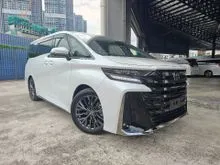 2024 Toyota Vellfire 2.4 Turbo Grade 5A Sun Roof 4Cam360View PCS LTA BSM DIM  HUD Advance Drive Roof Monitor Brown Leather Power Boot Unregister