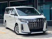 2022 Toyota Alphard 2.5 S _ TRD BODYKIT, COOLER BOX, FOC POWER BOOT, ALPINE PLAYER, REVERSE CAM, BSM,10 YRS WARRANTY