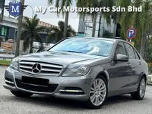 2012 Mercedes-Benz C200 1.8 CGI BlueEFCY ELEGANCE (A) W204 FULL LEATHER SEDAN