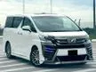 Used 2015 Toyota Vellfire 2.5 ZG MPV / Full Modellista Bodykit / Sunroof / 2 Power Door / Black Interior With Pilot Seat ( Mickey Meow Seat ) / C2Believe - Cars for sale