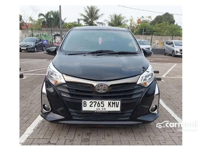 Jual Mobil Toyota Calya 2021 G 1.2 di Jawa Barat Automatic MPV Hitam Rp 135.000.000