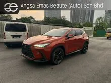 2023 Lexus NX 250 2.5 Luxury / 7k km / ORANGE & RED / EXCELLENT CONDITION / PM