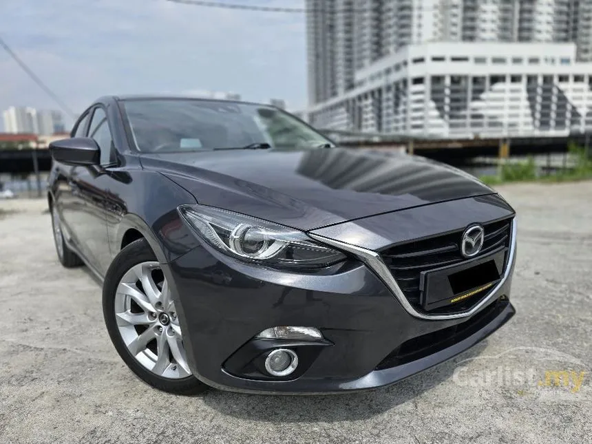 2016 Mazda 3 SKYACTIV-G High Sedan