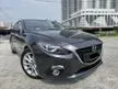 2016 Mazda 3 2.0 SKYACTIV-G High Sedan CAR KING / HIGH SPEC / HUD METER / PUSH START / LEATHER SEAT / POWER SEAT / PADDLE SHIFT / 3 YEAR WARRANTY /