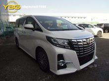 2015 Toyota Alphard 2.5 G S C SC ZG Package MPV PILOT SEAT POWER BOOT NO GST UNREG