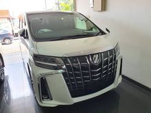 2018 UNREG Toyota Alphard 2.5S C-Package Original Mileage 3865KM LOCAL KL AP