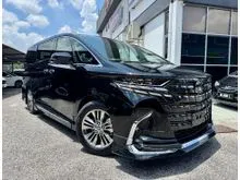 2025 Toyota Alphard 2.5 Z MPV HYBRID DIM BSM HUD SUNROOF SIDE STEP ROOF MONITOR AUTO PARKING GRADE A 4K+ KM JAPAN UNREG