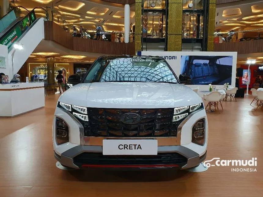 Jual Mobil Hyundai Creta 2024 Prime 1.5 di Banten Automatic Wagon Putih Rp 380.000.000