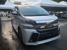2015 Toyota Vellfire 2.5 Z G Edition MPV