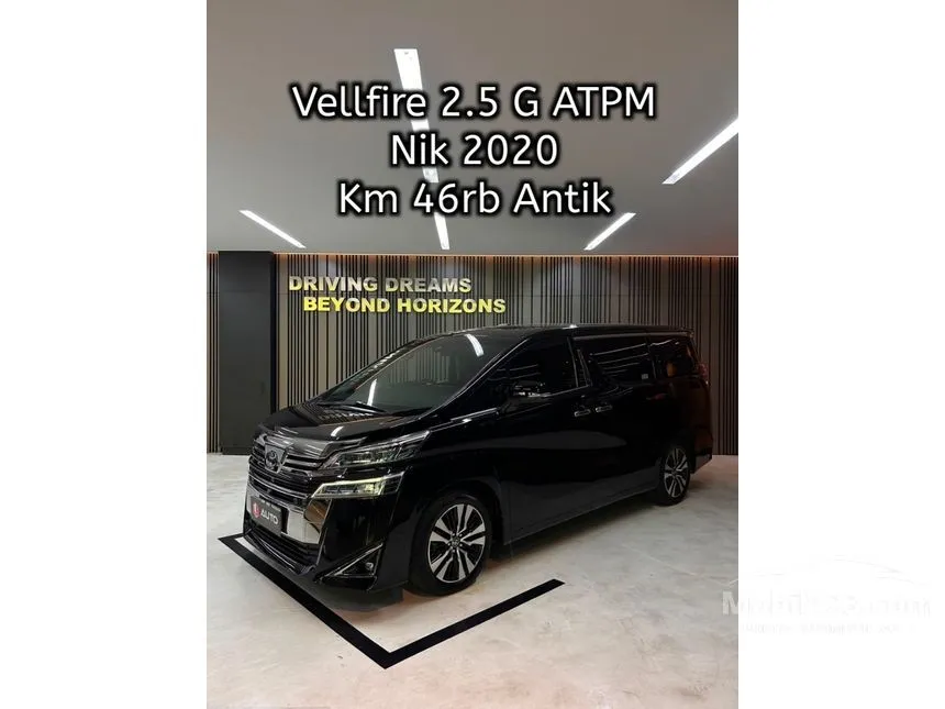 2020 Toyota Vellfire G MPV