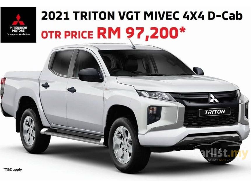 2021 Mitsubishi Triton VGT Pickup Truck