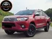 Used TOYOTA HILUX 2.4 G (A) 4WD, ELELCTRIC SEAT, FULL LEATHER SEAT, REVERSE CAMERA, MULTI TUNCTION STEERING, P/START, KEYLESS ENTRY, ANDROID PLAYER