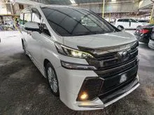 2017 Toyota Vellfire 2.5 Z Golden Eyes MPV