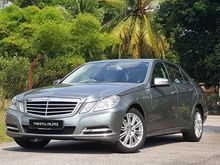 2011 MERCEDES-BENZ E200 CGI (A) W212 TURBO LOCAL ELEGANCE HIGH SPEC !VERY LOW MILEAGE 70K KM ! LIKE NEW !