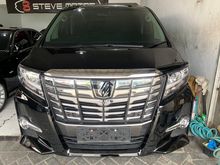 Alphard SC Premium Sound JBL 2015 Hitam KmLow Seperti Baru