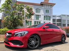 2017 Mercedes-Benz CLA200 1.6 AMG Coupe Nik2017 Facelift Red On Black Km10rb Panoramic Sunroof Wrnty3Thn TDP.225JT