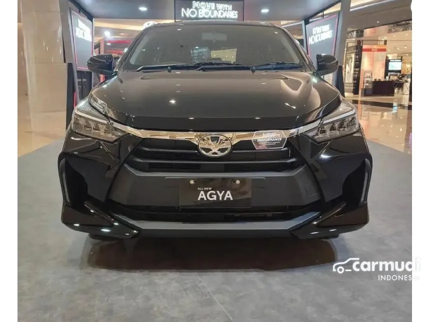 Jual Mobil Toyota Agya 2024 G 1.2 di Jawa Barat Automatic Hatchback Hitam Rp 150.000.000