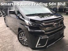 (PRE RAYA SALES) 2017 Toyota Vellfire 2.5 Z G MPV (POWER DOOR) (MORE STOCK) (FREE GIFT)