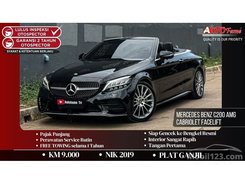 2019 Mercedes-Benz C200 AMG Line Convertible